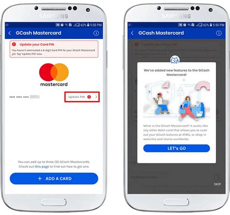 pin for gcash card